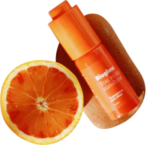zdjęcie produktu i plasterek pomarańczy