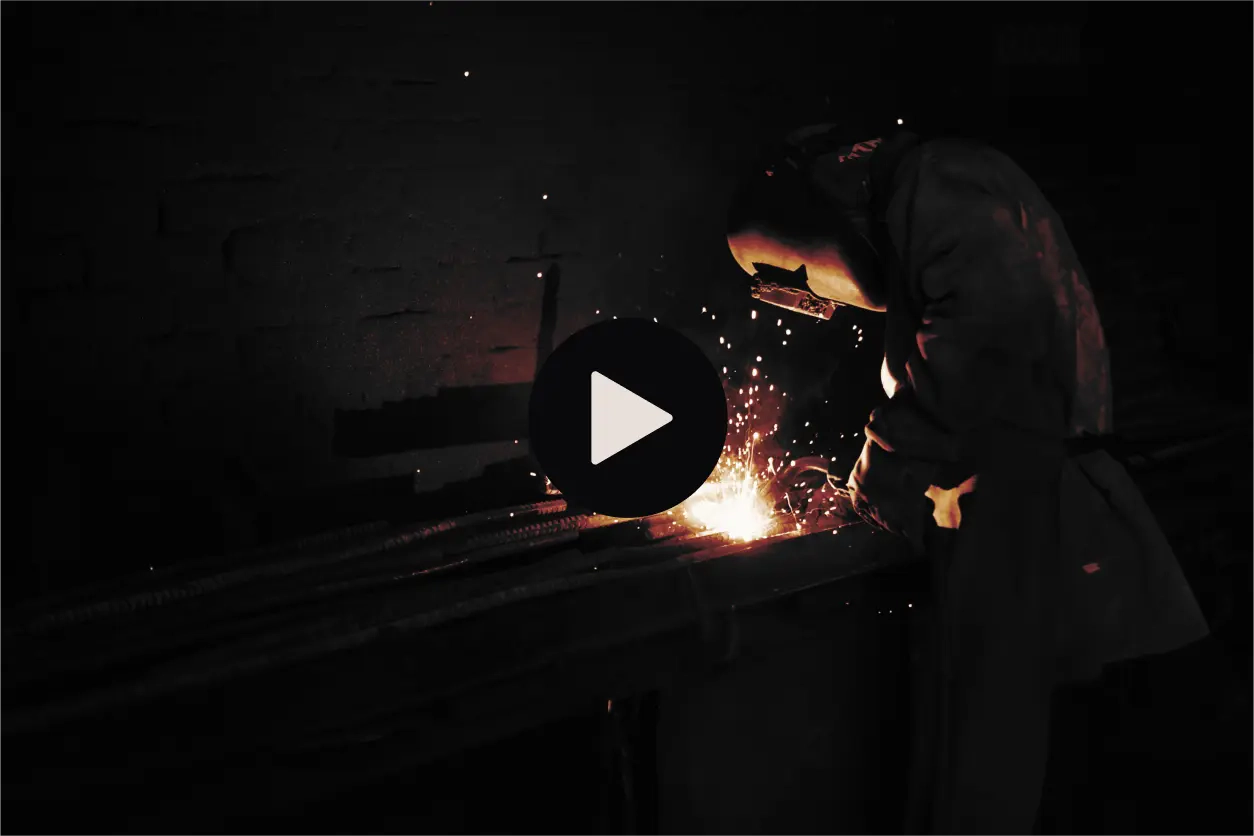 Man doing welding work