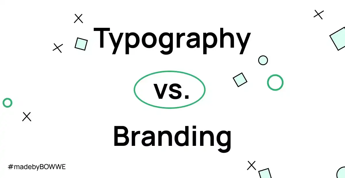 Graphic - Typography vs. branding