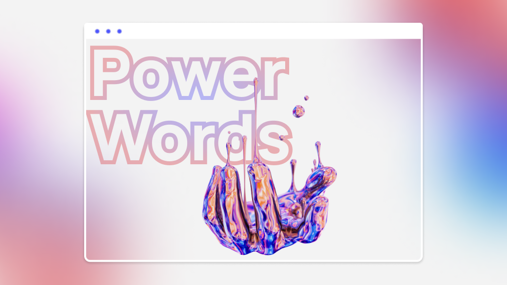  غلاف المقالة مع Powers Words