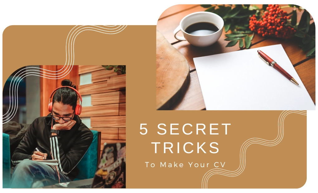 Grafik für Absatz – 5 geheime Tricks, um Ihren Lebenslauf großartig zu machen!