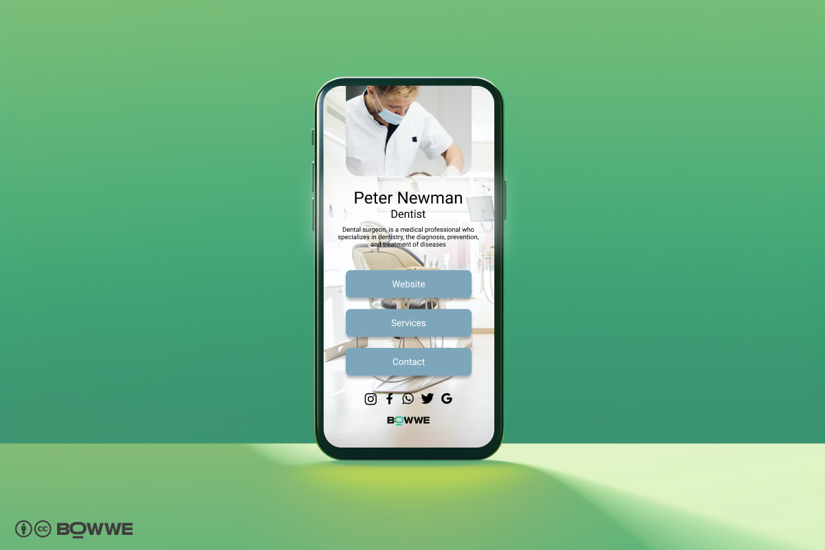 Standtelefon mit Micropage für Ärzte auf dem Bildschirm