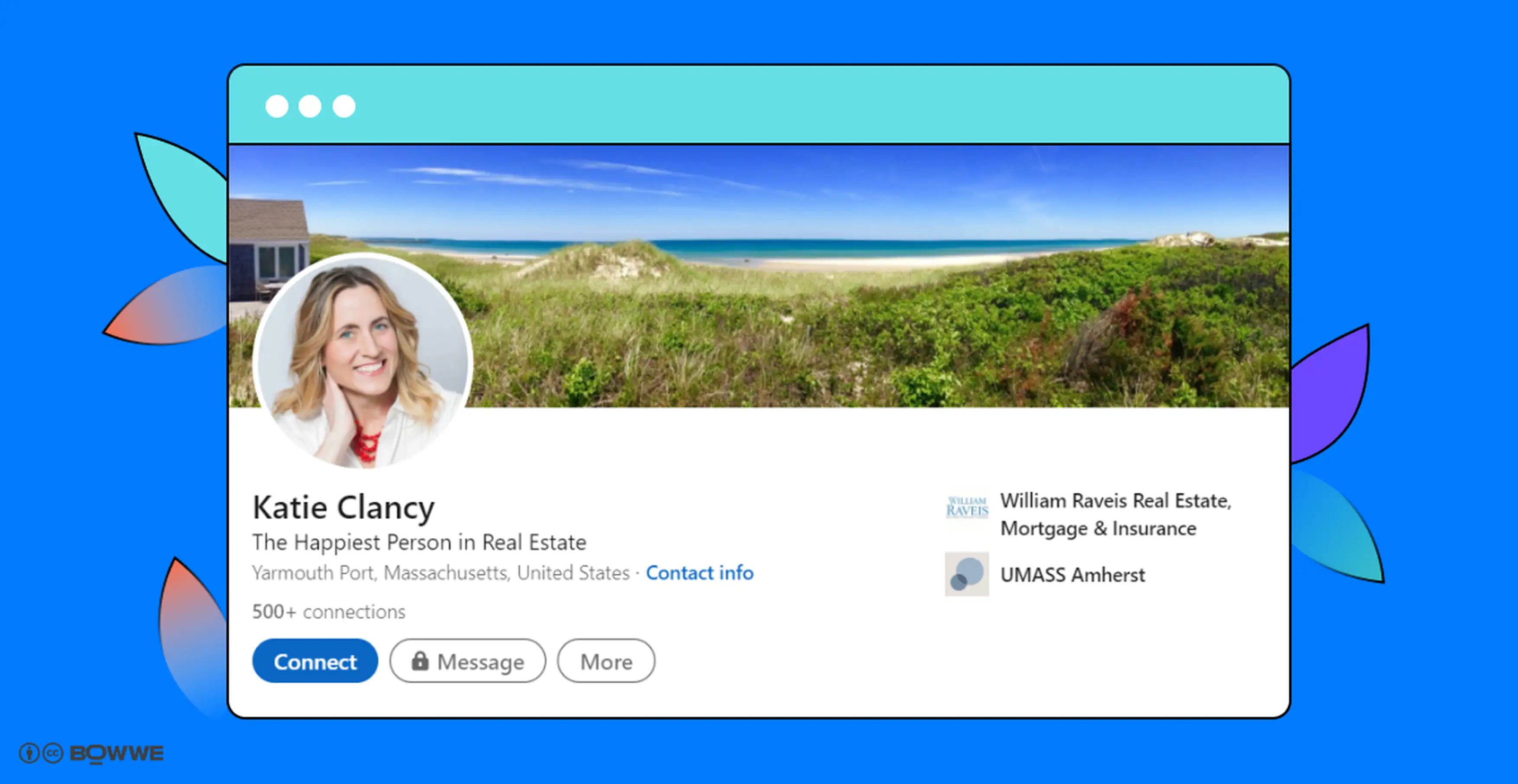 Профиль Кэти Клэнси в LinkedIn