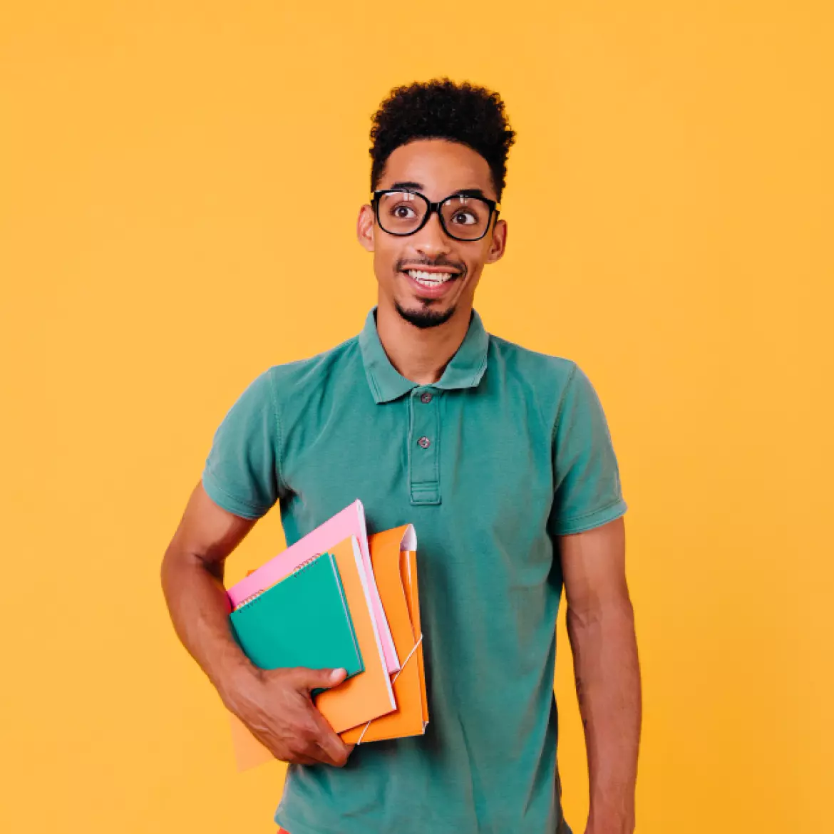 Man with glasses