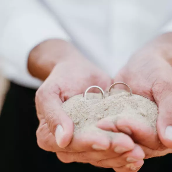 Rings in hand