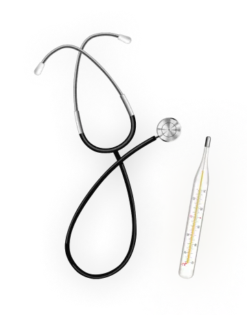 A heart rate monitor and a breathalyzer