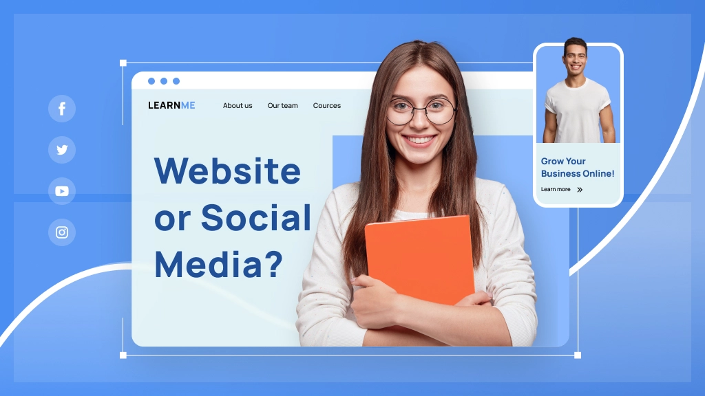 Site vs. Mídia Social. O que fará seu negócio crescer melhor?
