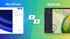 BOWWE vs. WordPress | Will Free Website Builder Beat CMS?