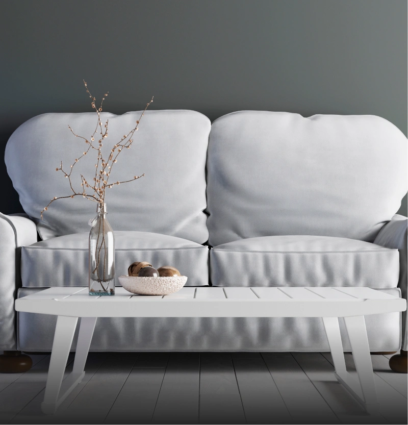 bijela sofa