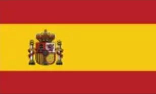 Le drapeau de l'Espagne