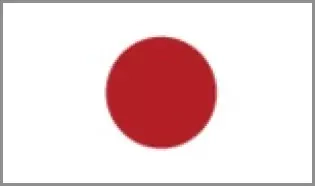 A bandeira do japonês