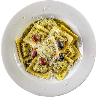 Ravioli with Olives img