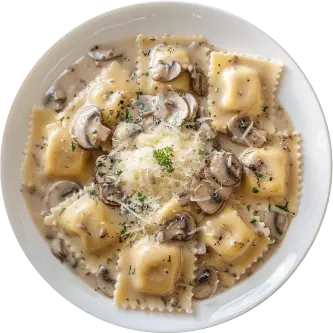 Ravioli with Mushrooms img